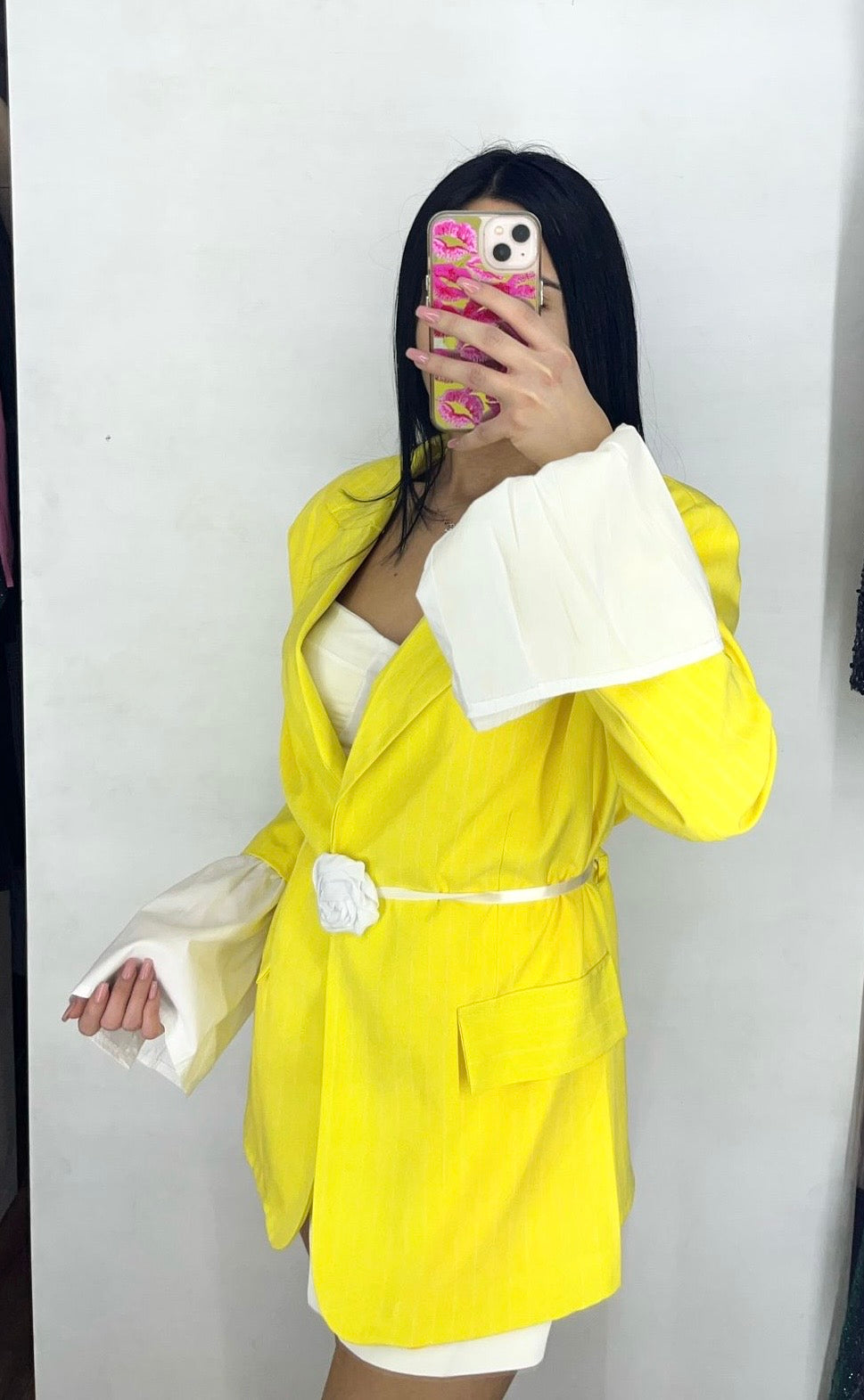 Blazer ROSA gessato 3 colori