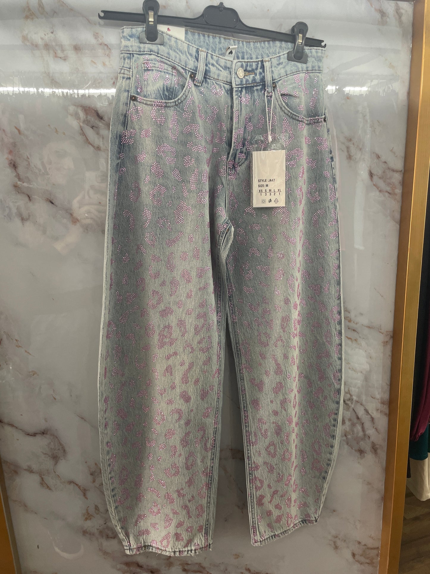 Jeans ballon diamond
