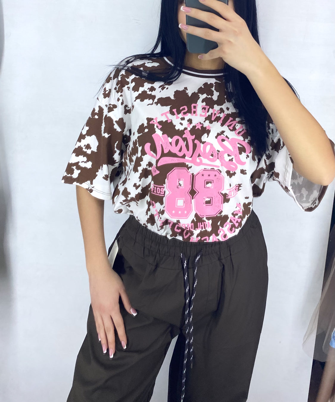 T-shirt WEST oversize