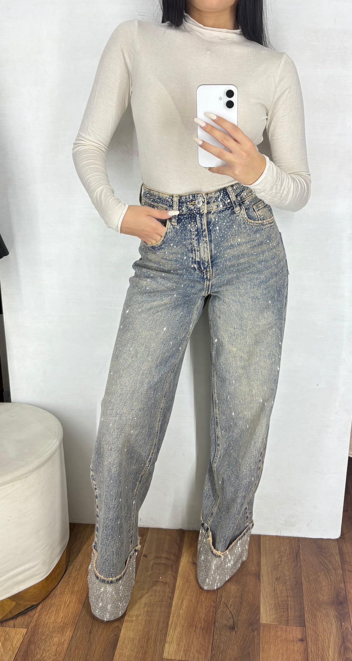Jeans PIEGONE sabbia
