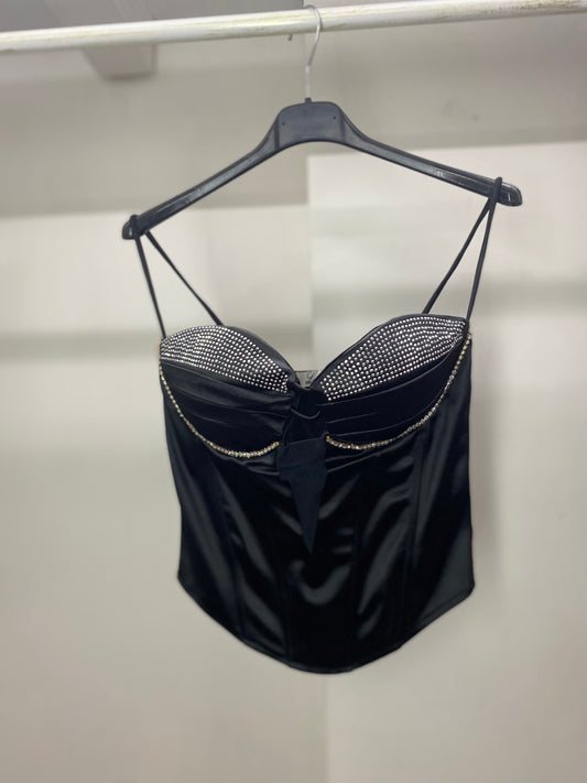 Bustier ALMA black