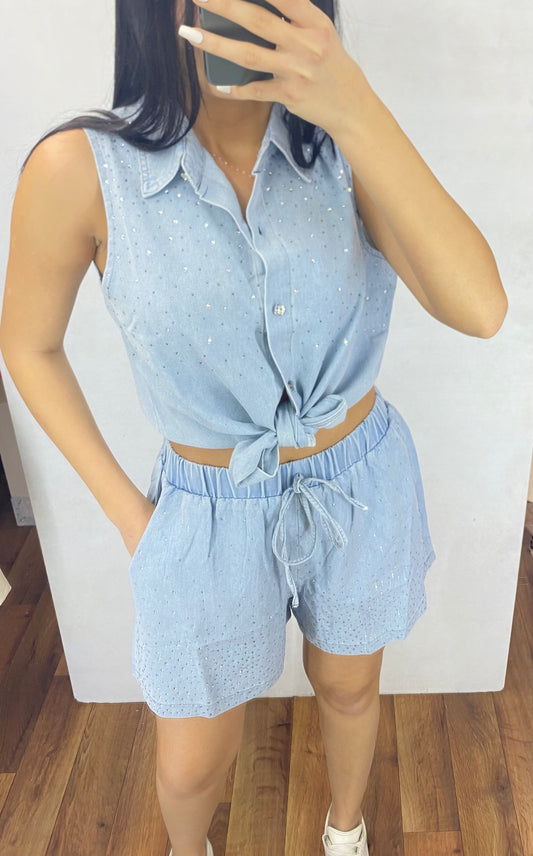 COORDINATO IN DENIM