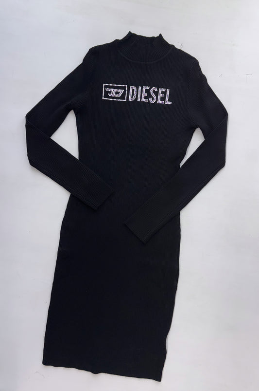 Vestito in lana rasata