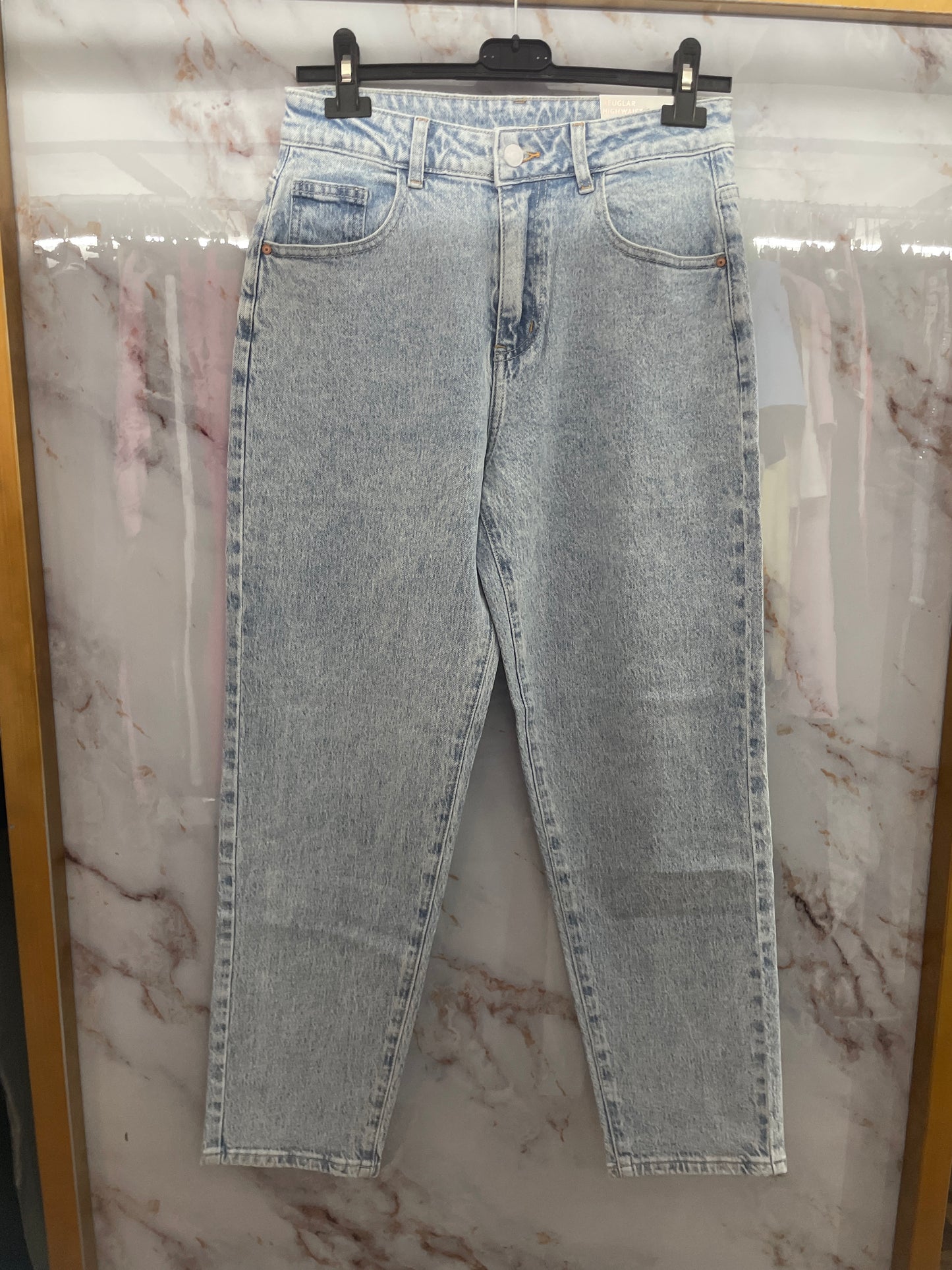 Jeans tasca blu boreale