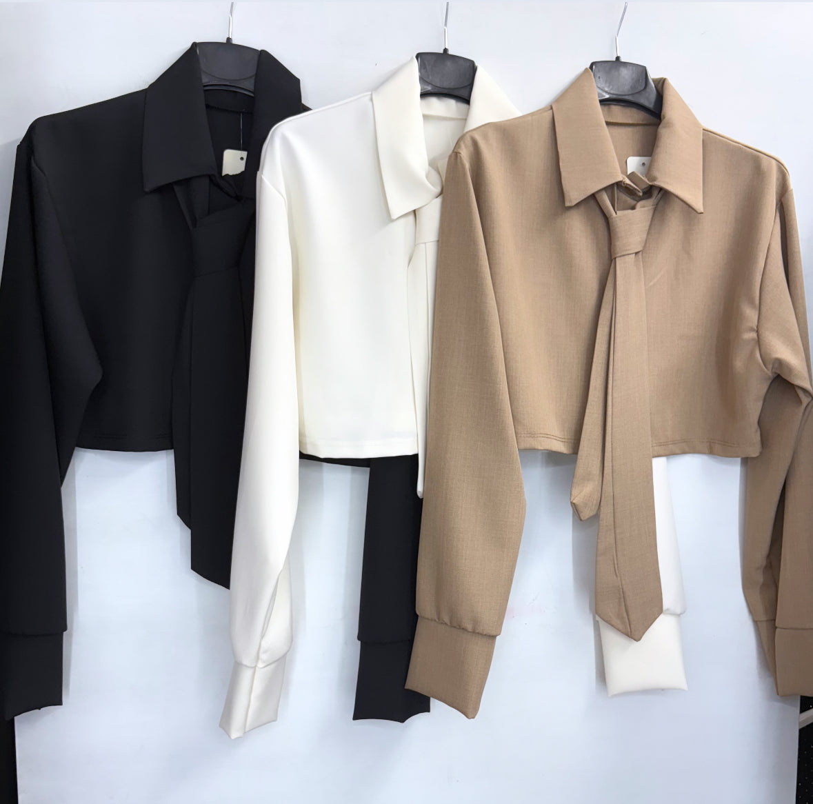 Camicia CROP 3 colori