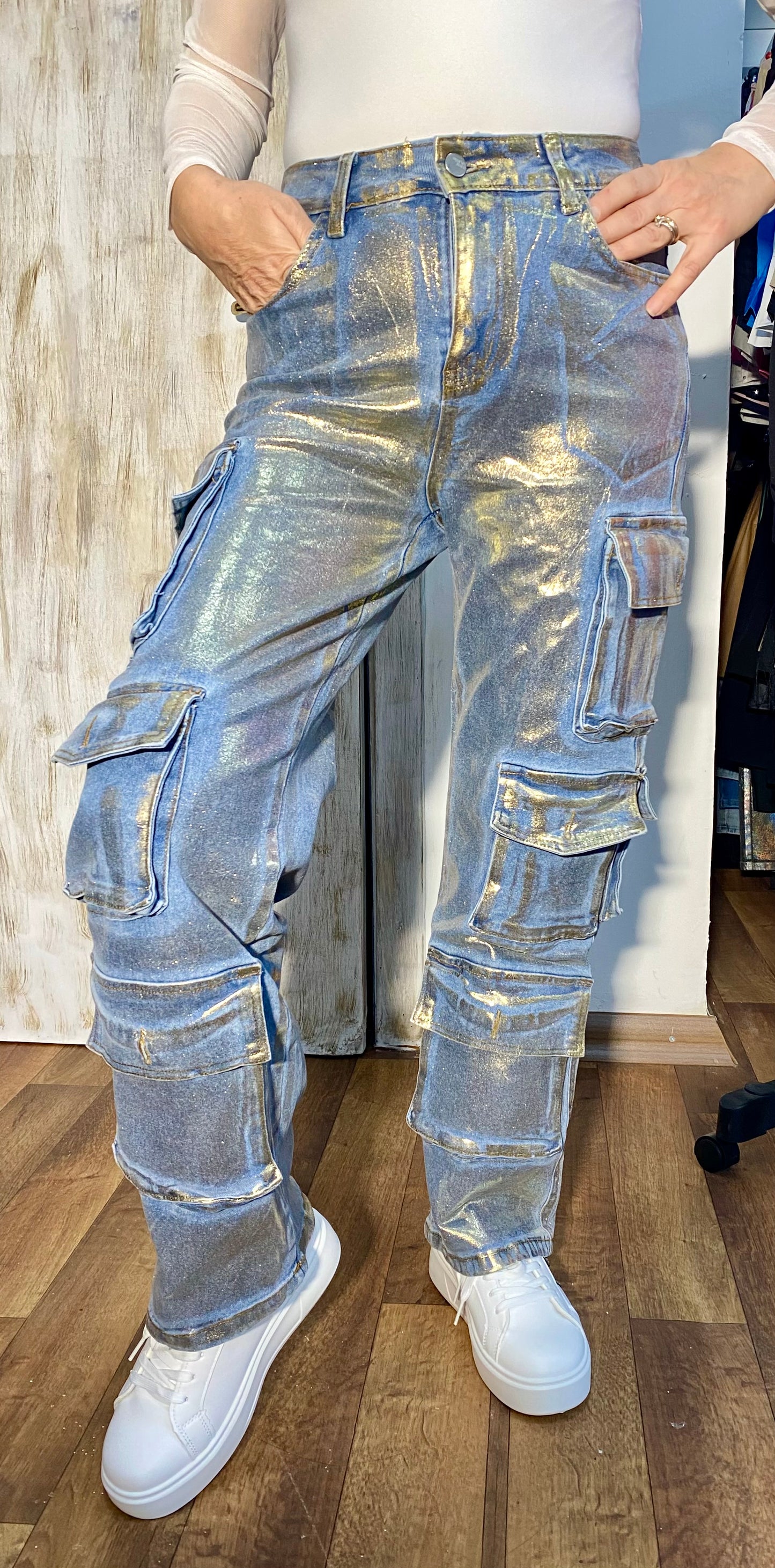 Jeans CARGO GOLD