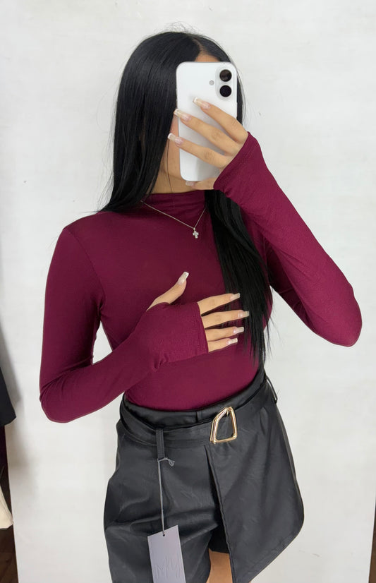 Body GUANTO in viscosa