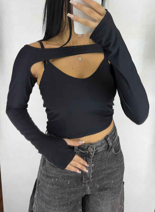 Crop top 7 COLORI