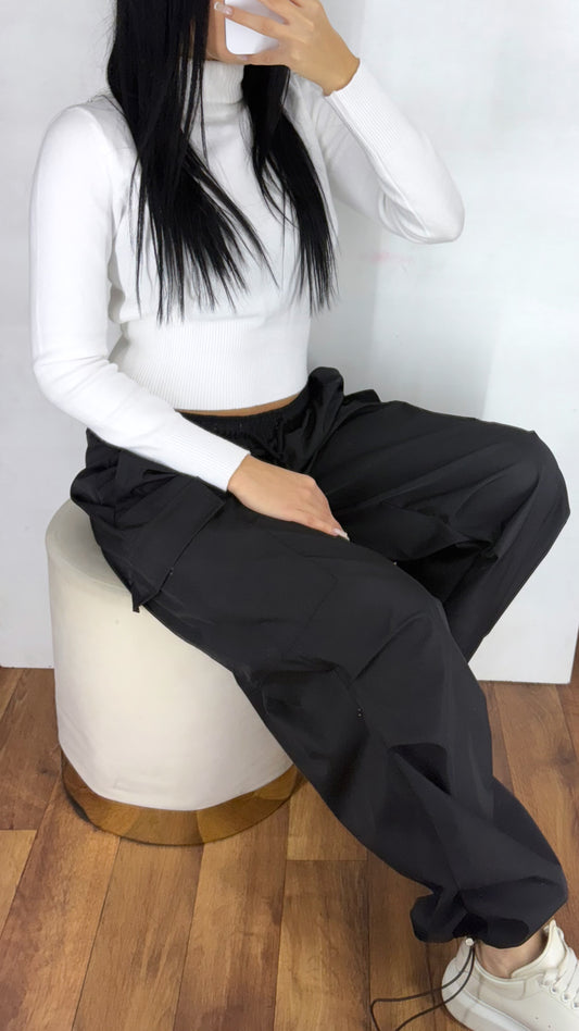 Pantalone in tessuto tecnico