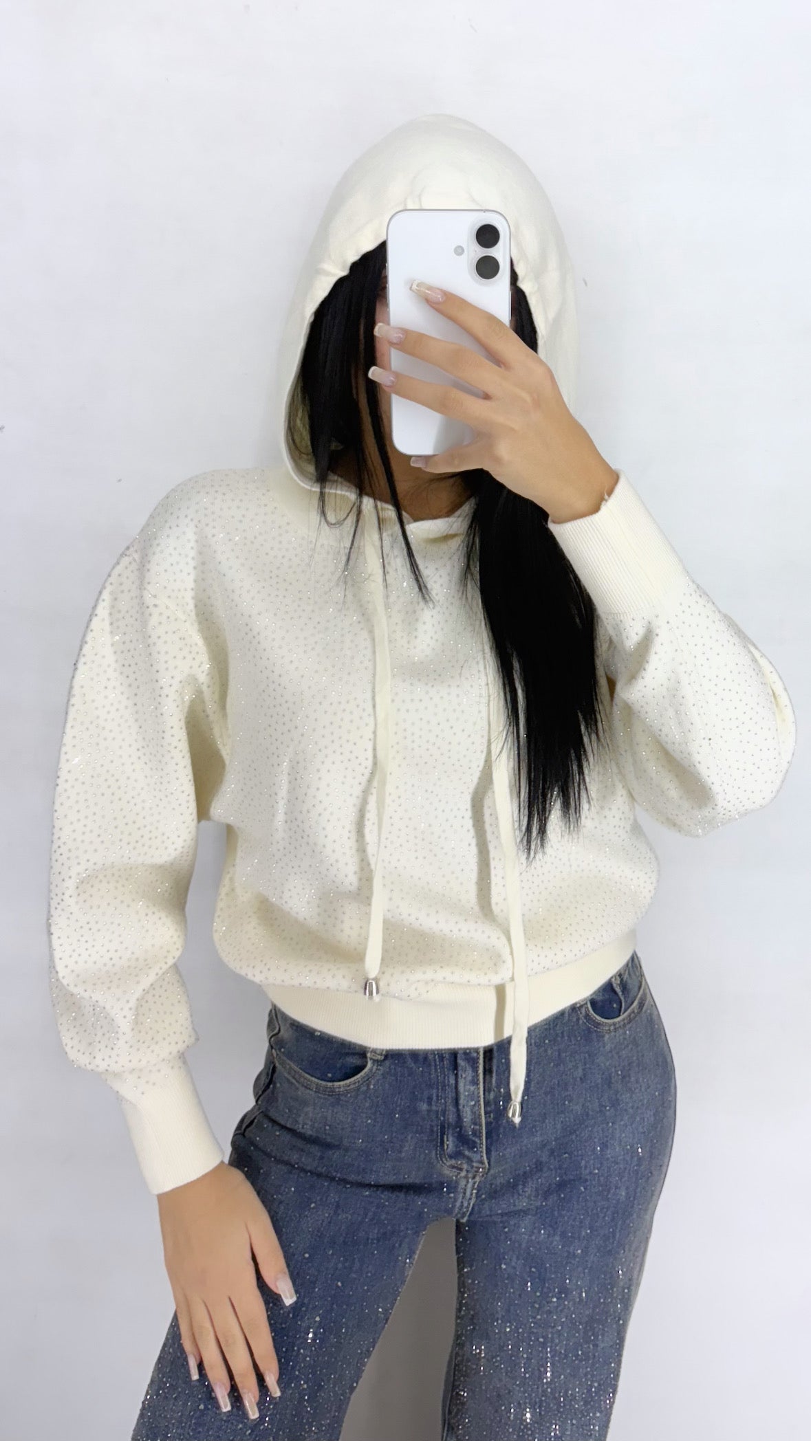 Felpa in lana rasata 3 COLORI