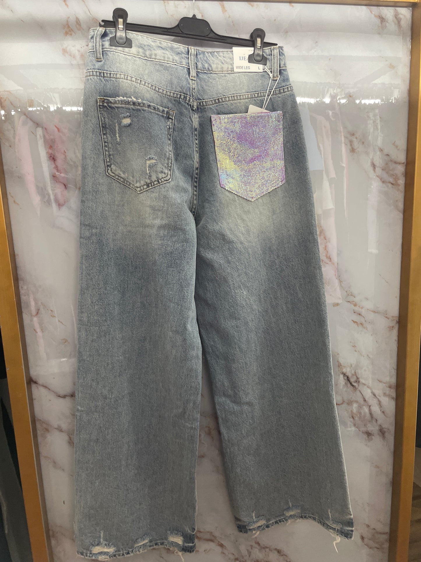 Jeans tasca boreale